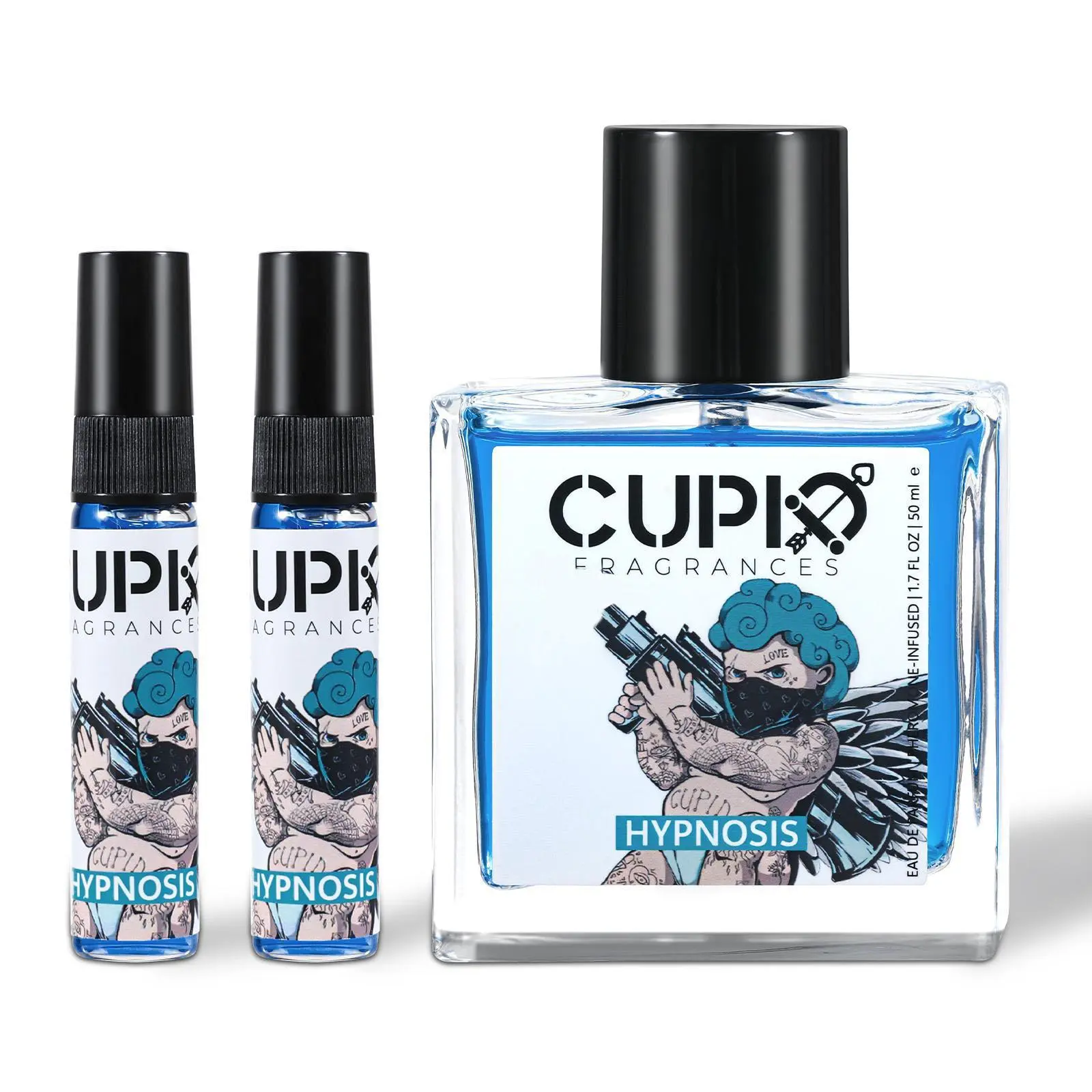 50ML Men’s Long-Lasting Cologne Set - Warm Aromatic Fragrance with Vanilla & Amber Notes, Travel-Friendly Sprays for Daily & Romantic Use