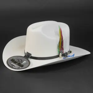 Nicol Hats Telar Chapparal 5000x Edicion San Judas Falda 3.5" Brim Cowboy Hat Sombrero Short Crown 4.5" Estilo Sinaloa