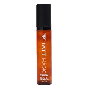 TattMagic Tattoo & Piercing Cleansing Spray - No-Rinse No-Rub Formula for Easy Cleaning & Skin Nourishment - 50ml - Facial, Soap, Moisturizers