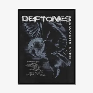 Deftones "Diamond Eyes" Poster - Y2K Grungy Shoegaze Wall Decor for Collectors (No Frame)