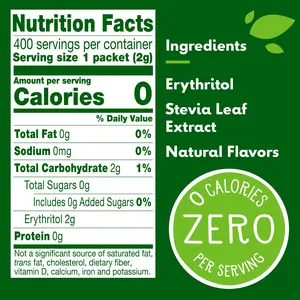 Truvia Original Calorie-Free Sweetener Packets, 400 ct.