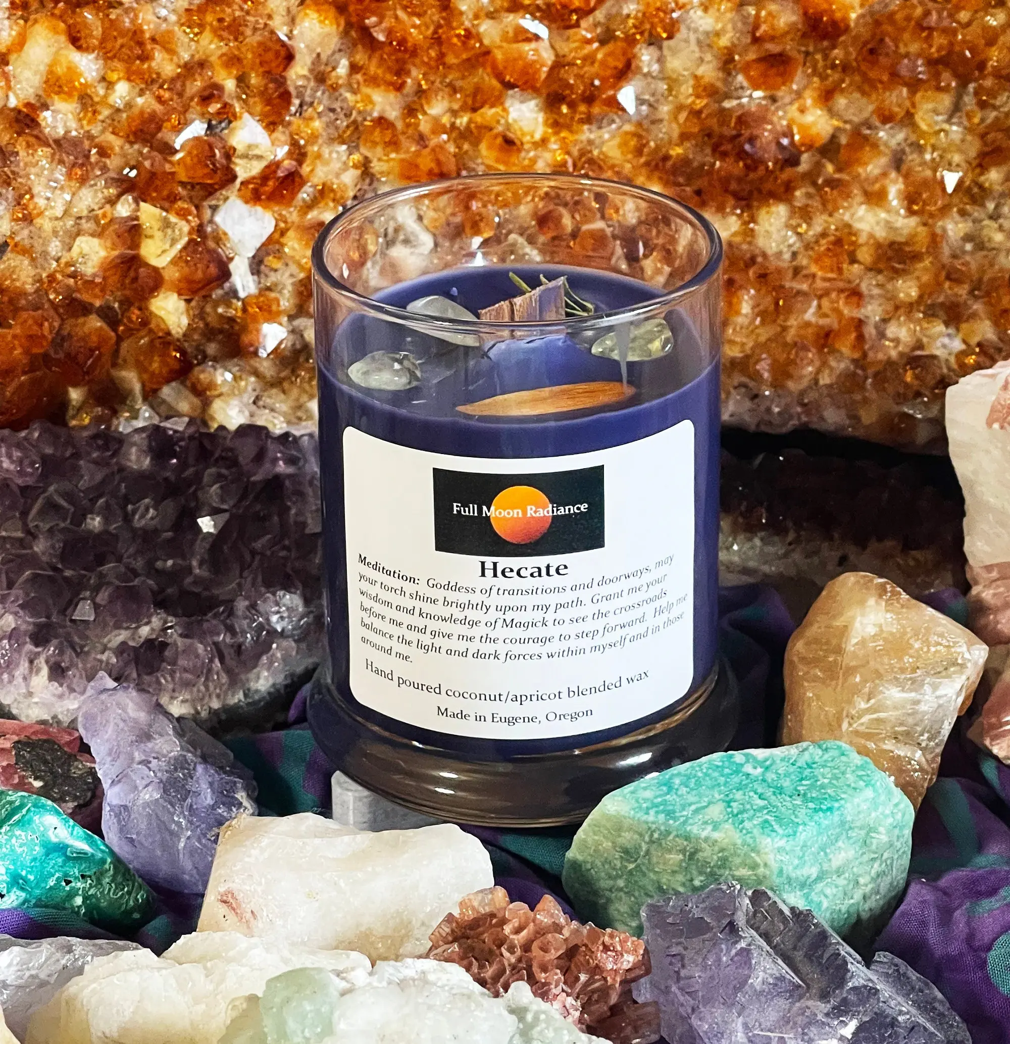 Hecate Greek Goddess of Witchcraft, Magick Ritual Candle and Pagan Dark Moon Ceremonies