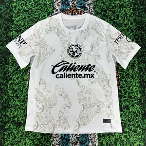 2425  Home White  Short Sleeve Soccer Jersey