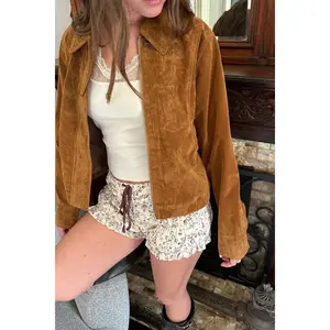 Floral Ruched Bloomer Shorts