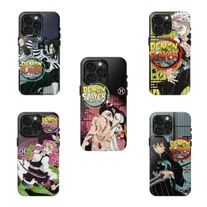 Demon Slayer Infinity Castle Phone Case, Anime Fan Art Cover, Compatible with iPhone 11-17 Pro Max/Plus and Samsung Galaxy S23-25