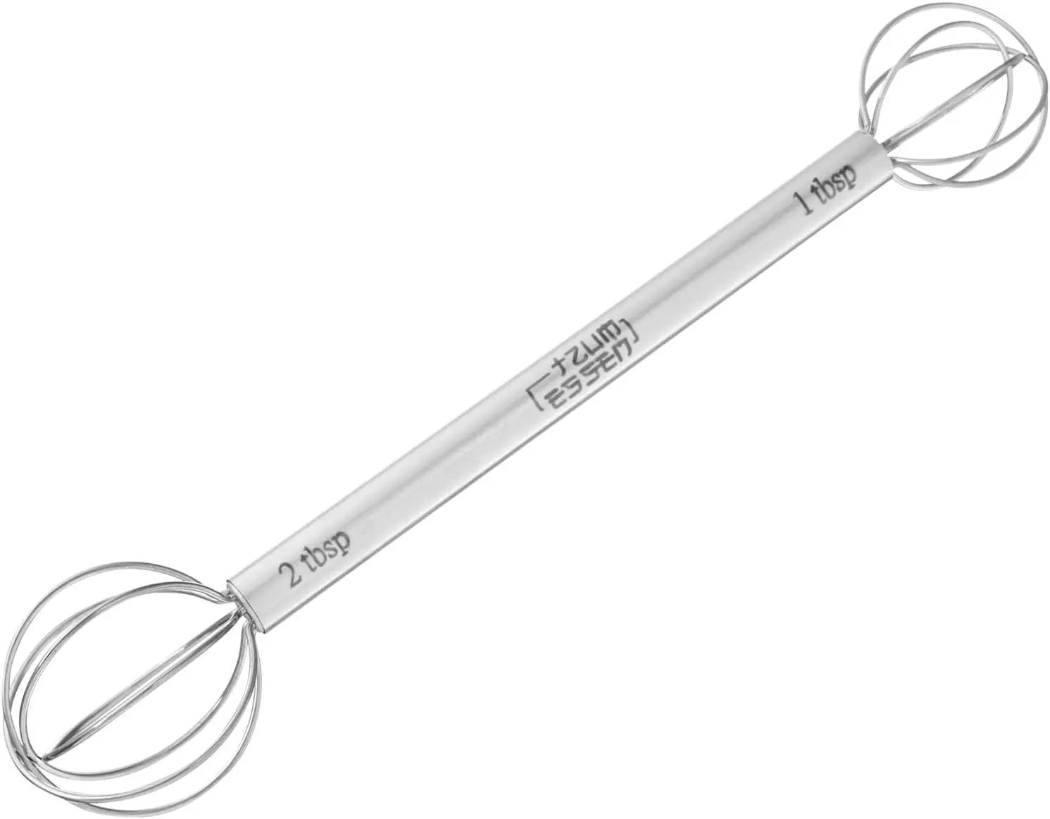 Miso Whisk Double Sided Measuring Stainless Steel Kitchen Whisk