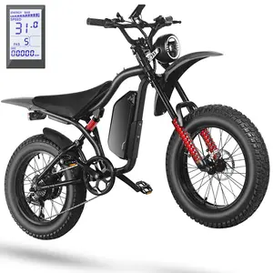 Terrosor Electric Bike for Adults, 1200W Peak Ebike, 28MPH, 48V 18Ah Removable Battery, 35-Mile Range, 500 LBS Capacity, 16''×4.0'' Fat Tire E-Bike