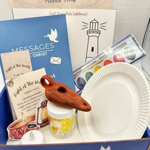 Light of The World Faith Box - Little Disciples Kids' Activity Box for Ages 3-7