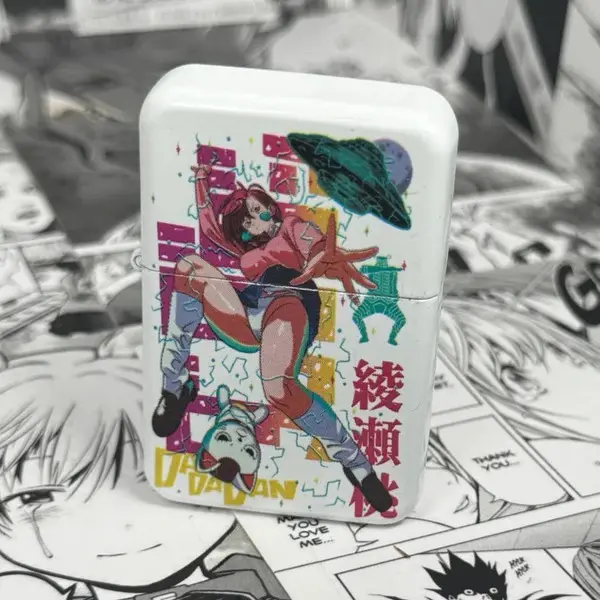 Momo Ayase Dandadan Anime-Inspired Universal Lighter Case - Stylish Durable Protective, Lightweight