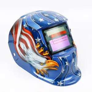 1Pc Auto Darkening Welding Helmet - True Color Display, Adjustable Shade 4/9-13, Universal for TIG/MIG/Arc Welding, Heavy-Duty Splash-Proof
