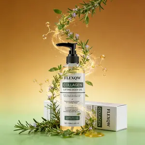 Rosemary Collagen Lifting Body Oil, Moisturizing Hydrating Full-Body Cream, Enhances Figure, Suitable for All Skin Types, Moisturizer
