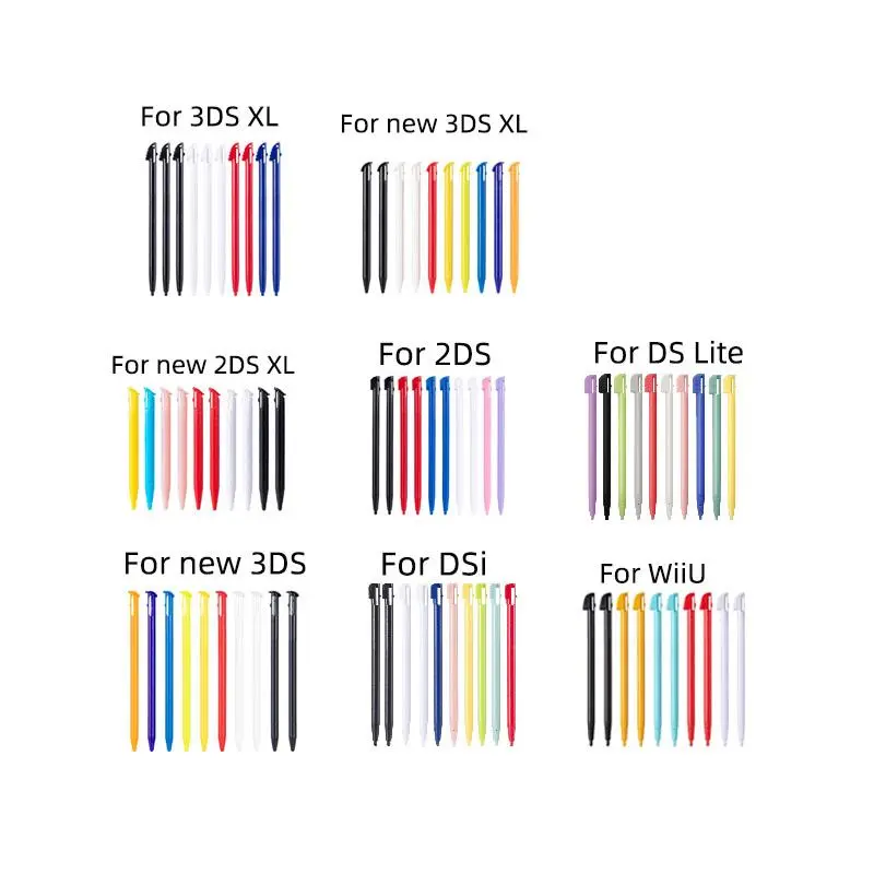 Durable Plastic Stylus for 2DS/DSi/New 3DS, Stylus for Enhance Your Gaming Experience, Touchscreen Pen, Capacitive Pen, Stylus Pens for Touch Screens