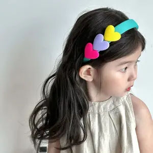 2 heart-shaped headbands