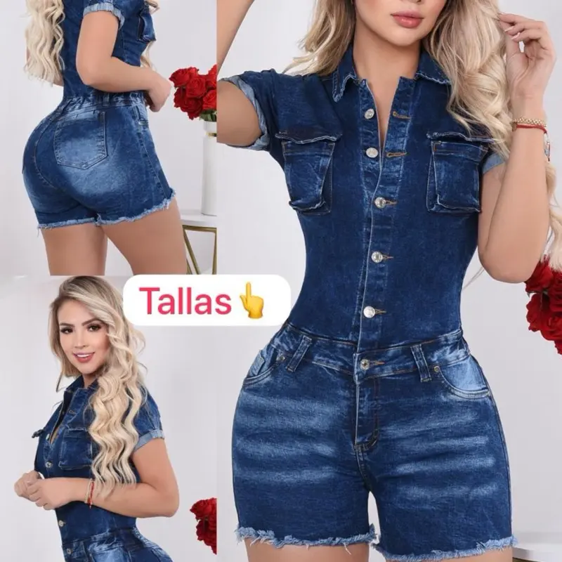 Jeans chor enterizo colombiano