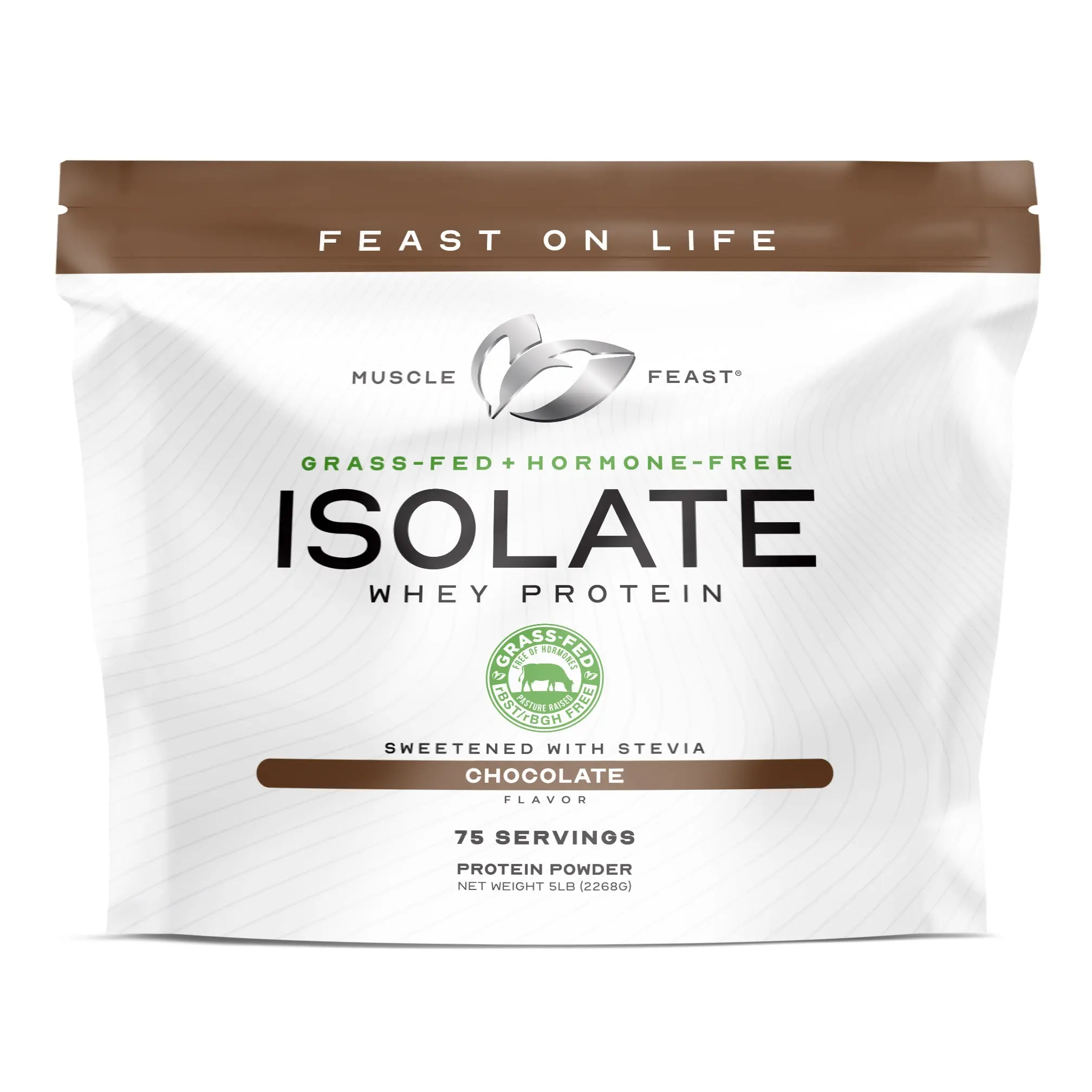 Whey Protein Isolate, Pasture Raised, Grass Fed, rBST/rBGH and soy free