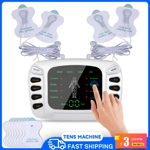 Electrostimulator Physiotherapy Machines Eletric Compex Muscle Stimulator EMS Pulse Acupuncture Best Massager For Body Pad shoulder massager