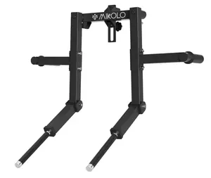 MIKOLO Lateral Raise Machine Attachment for Squat Rack - 1" Holes Design, Power Cage Compatible, Upper Body Strength Training Equipment for Home GymMIKOLO