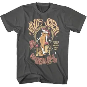 Janis Joplin Magical Than Ever Men's T Shirt Unisex Full Size Menswear Top