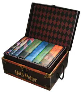 Harry Potter Hardcover Boxed Set: Books 1-7 (Trunk) -- J. K. Rowling - Boxed Set