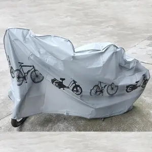 All-Weather Universal Bike Cover for Outdoor Storage, Anti-UV Dust & Wind Protection, Durable Bicycle Shield Cover