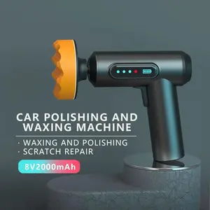 Wireless Car Polishing & Waxing Machine 4500mAh Battery Multi-Purpose for Car Paint Scratch Repair Windscreen Glass Leather Care