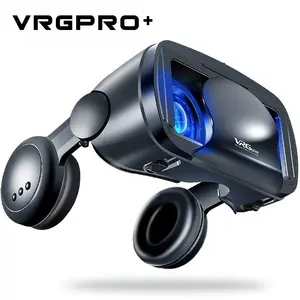 Virtual reality glasses, with adjustable wide viewing angle, blue light protection, suitable for 5-7 inch mobile phones, VR Headset for Phone, suitable for movie and game enthusiasts, as a gift