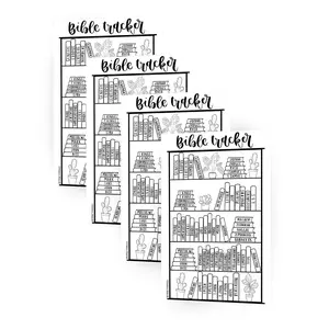 Mr. Pen Bible Reading Tracker Sticker, 5x7 Matte Finish, Color Your Books Visual Milestone for Bible Journaling, Hand Designed