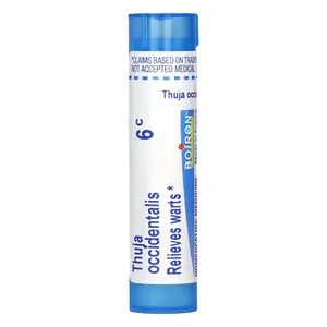 Boiron Thuja Occidentalis 6C, Wart Relief, 80 Pellets | HSA/FSA Eligible