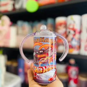 12oz kids tumbler cars