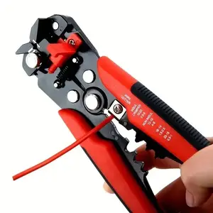 Multipurpose Automatic Wire Stripper Tools for Mechanics, Work Equipment for Men, Construction Tools, Carbon Steel Cable Cutter Tool, Multifunction Tool For Wire Stripping, Trimming, Crimping, Multitools Accessories