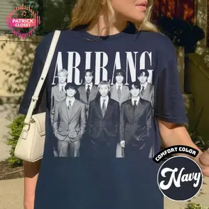 Arirang Bangtan Boys Vintage Comfort Color Shirt, KPop 2026 Tour Shirt, Bangtan Boys Arirang Tee