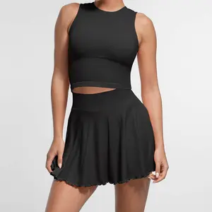 FeelinGirl #LIVEROOM Seamless Motion Skirt - Sleek Uninterrupted Design for Versatile Wear & Comfort in Modern Fashion Trends