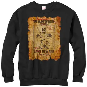 Men's Marvel Deadpool Wanted Poster Sweatshirt