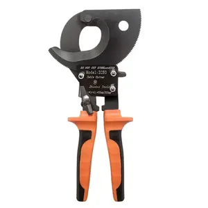 Ratchet Cable Cutter Adjustable 500mm² Industrial Grade Manual Wire Rope Cutting Tool