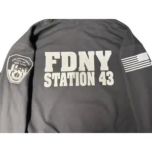 FDNY Station 43 Reflective Pullover Hoodie - Unisex
