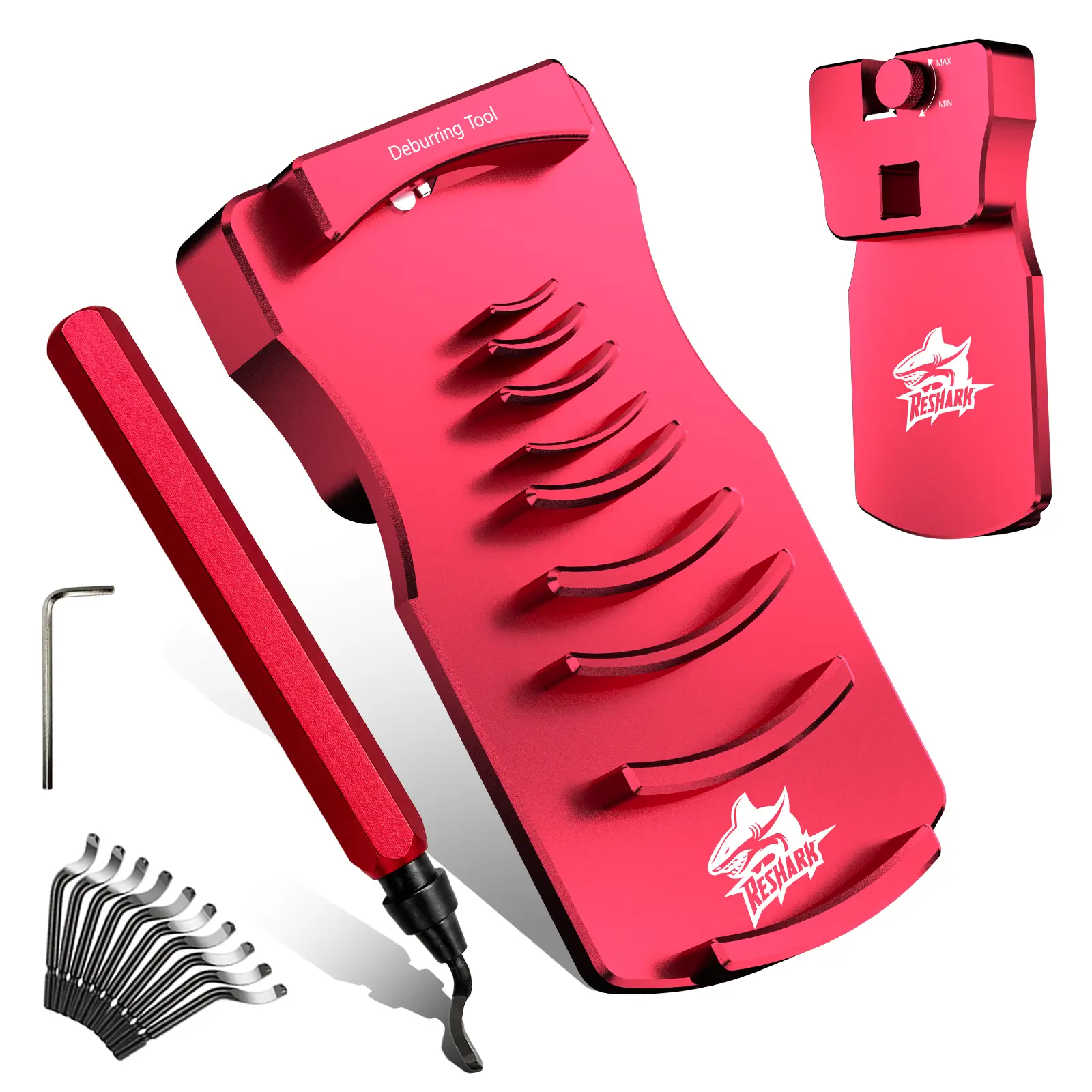 Flash sale price,9-in-1 Inner-Outer PVC Pipe Deburring Tool Kit, Adjustable Chamfers PVC Chamfer Tool for 9 Sizes: 0.5 Inch to 4 Inch Plastic Pipes, Professional Effective PVC Pipe Reamer for SCH40 PVC, CPVC Pipes