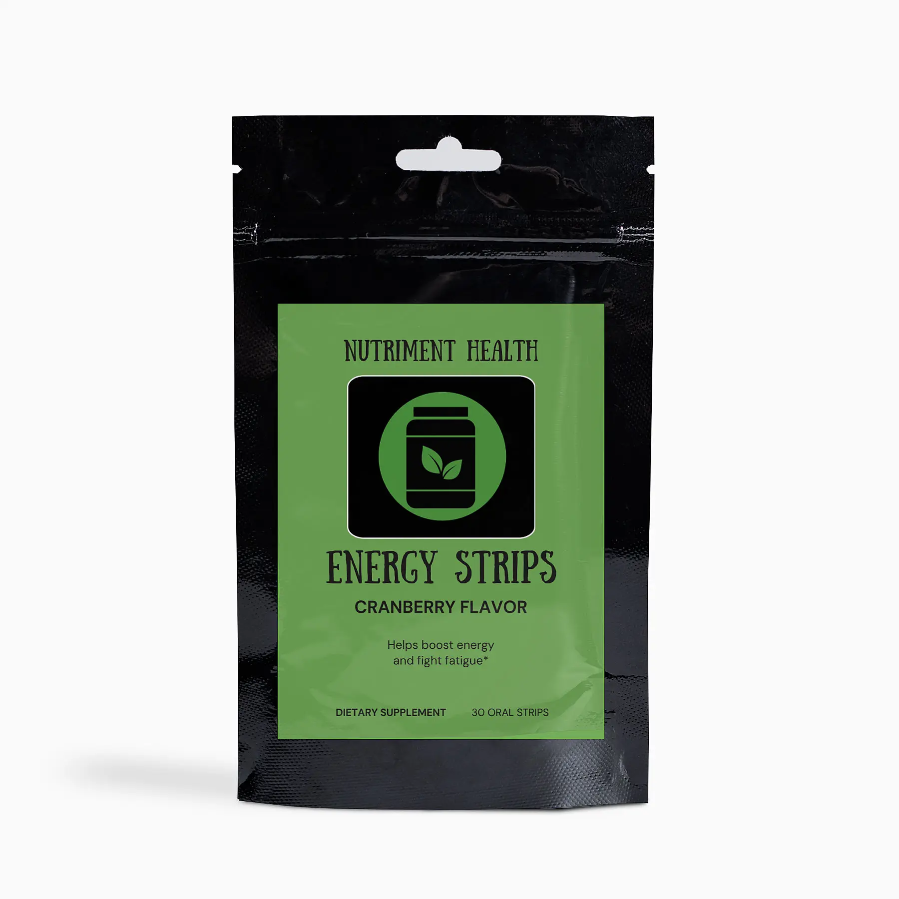 Energy Strips-Cranberry Flavor (Boosts Energy & Fights Fatigue)