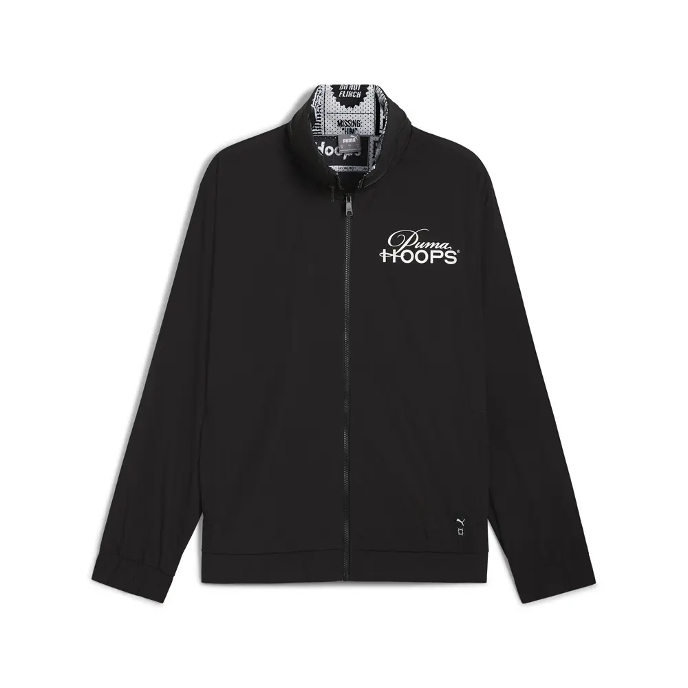 PUMA Mens Media Day Jacket Athletic Outerwear Casual - Black