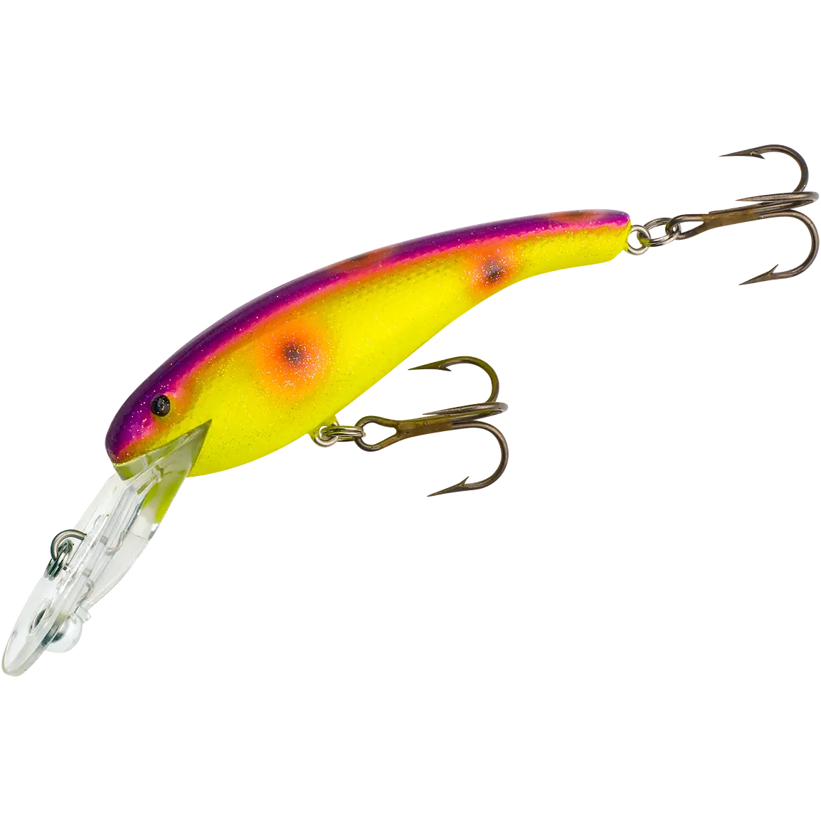 Cotton Cordell Wally Diver Crankbait - Deep Diving Fishing Lure, Slim Shape, 2 Sizes, Wide Swim Performance for Sports & Outdoor Fishing Activities, Two Sizes