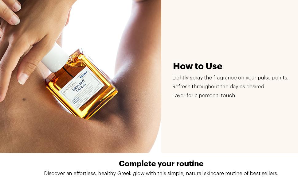 Avgoustos Eau de Toilette, Fig & Citrus Spray, Unisex Scent with Mandarin Lavender Bergamot, Fig Lemon Leaf Middle, Ambergris Cedarwood Base, Fruity Woody Aroma for Women & Men, 1.69 Fl Oz | KORRES
