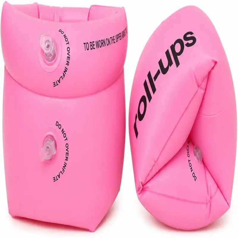 Inflatable Swimming Armbands for Kids (3-5 Yrs, 6-12 Yrs) & Adults (Up to 150 lbs) - Water Sports Swim Training Hydrofoils for Boys & Girls