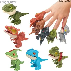 Jurassic World 5PCS Dinosaur Toy Figures Combo, Durable, Painless Biting, Imaginative Play Kids' Gift for Ages 3+
