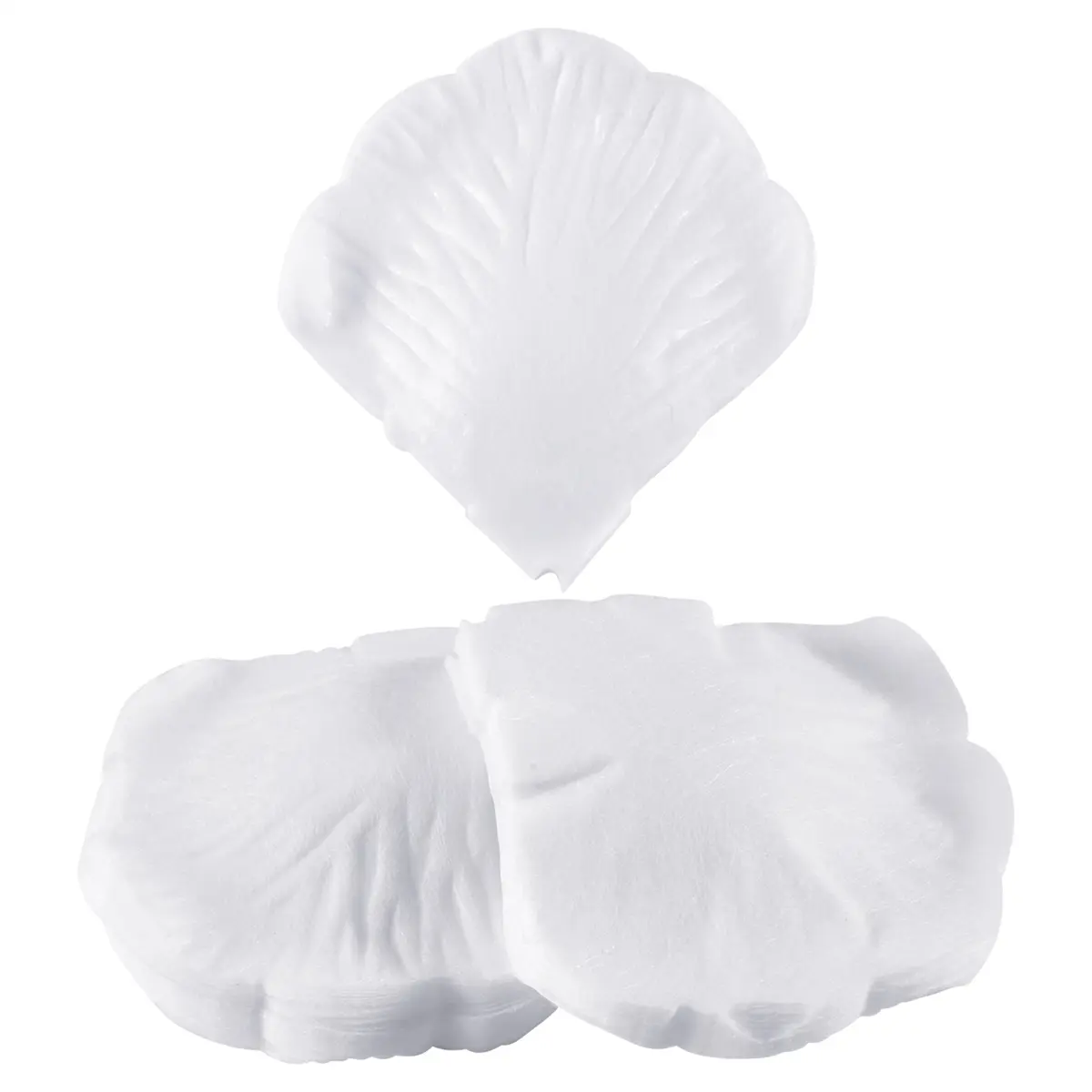 500 White Scattered Rose Petals - Household Event Accessory, Wedding Decor, Household Decor Part for Parties, Not Suitable for Children Under 3 Years