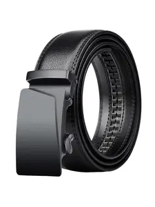 Famous Brand Designer Men's Belt - Plus Large Long Size (105-170cm), Automatic Buckle PU Leather Waist Strap, Pu Leather Belts