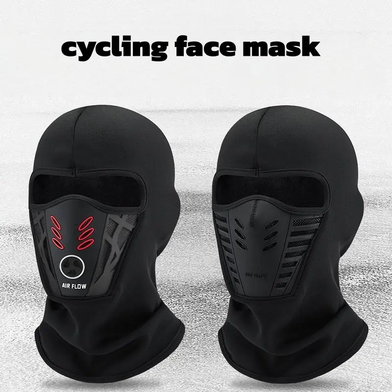 Winter rider's warm and anti fog full face mask, suitable for motorcycle riding, cycling, skiing, windproof and soft outdoor warmth, can be used with a helmet,Gift