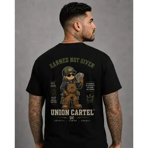 Men's The Union Cartel Apprentice Oversized Graphic T-Shirt - Relaxed Fit, Breathable, Casual, Classic Tops Apparel