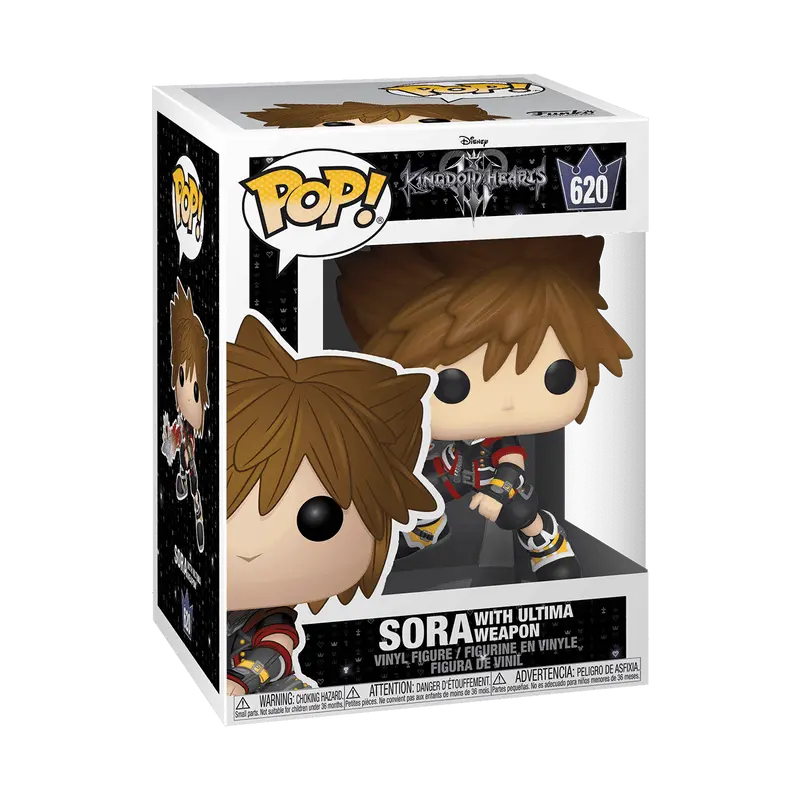 Funko Pop! Kingdom Hearts - Sora with Ultima Weapon #620 Collectible Pop Vinyl Figure