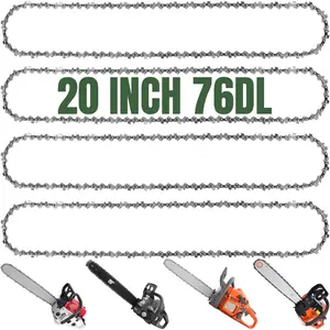 20 Inch Chain .325" Pitch - .058" Gauge - 76 Drive Links Compatible with Blue Max 53543, 52209, 8901, 8902, 21LPX076G, 36880050076, 25RM376E and More