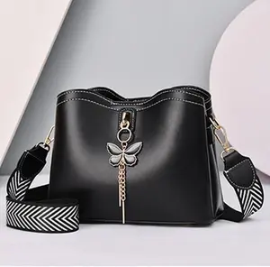 Leather Butterfly Purse for Women Small Trendy Crossbody Shoulder Bag Ladies Fashion Cute White Handbags