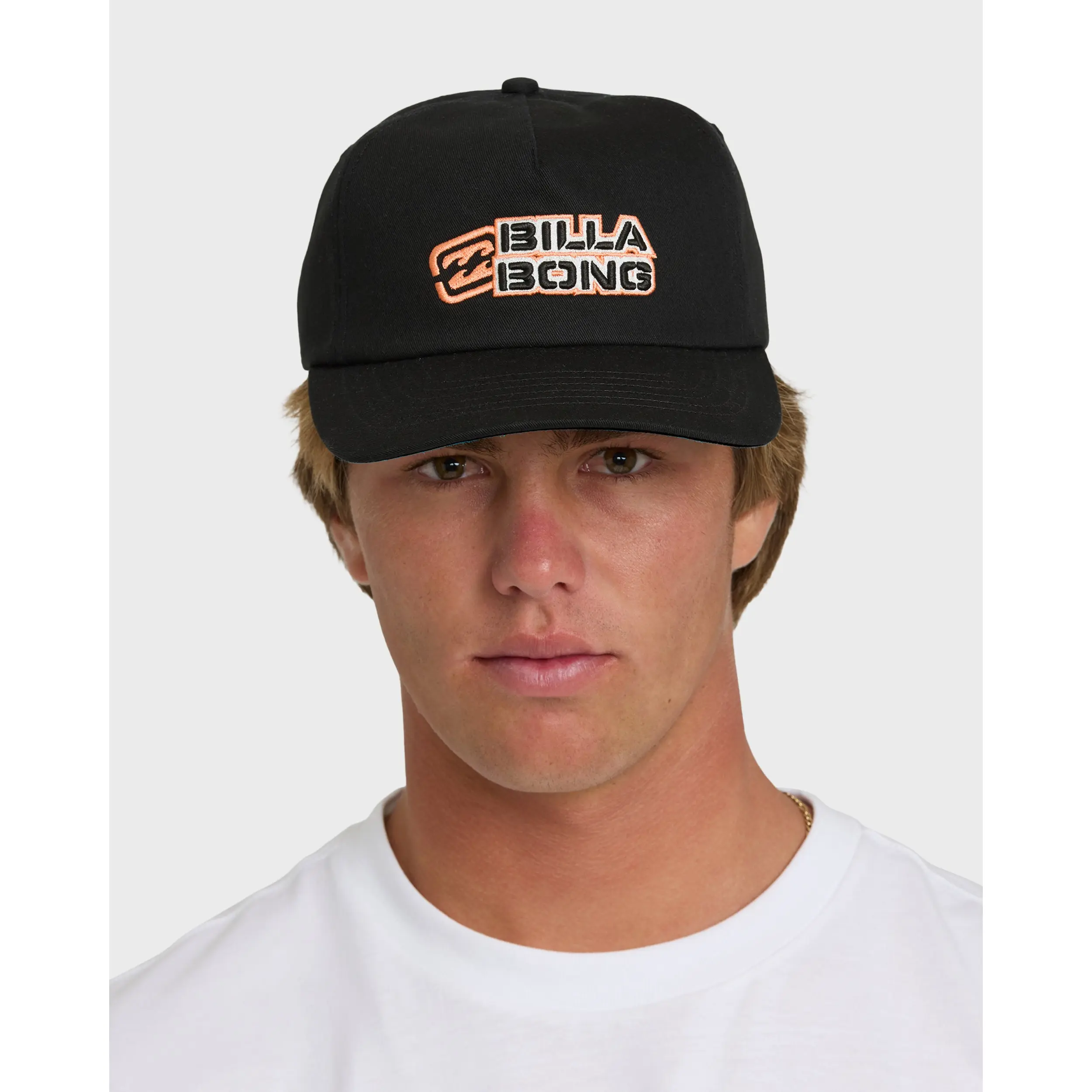 Straddie Strapback Hat - Black